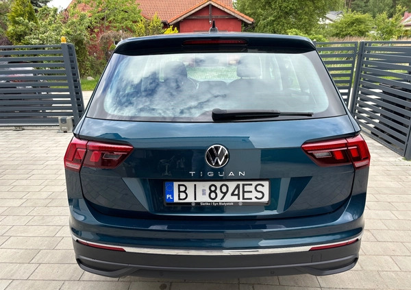 Volkswagen Tiguan cena 77500 przebieg: 149000, rok produkcji 2021 z Szczecin małe 781